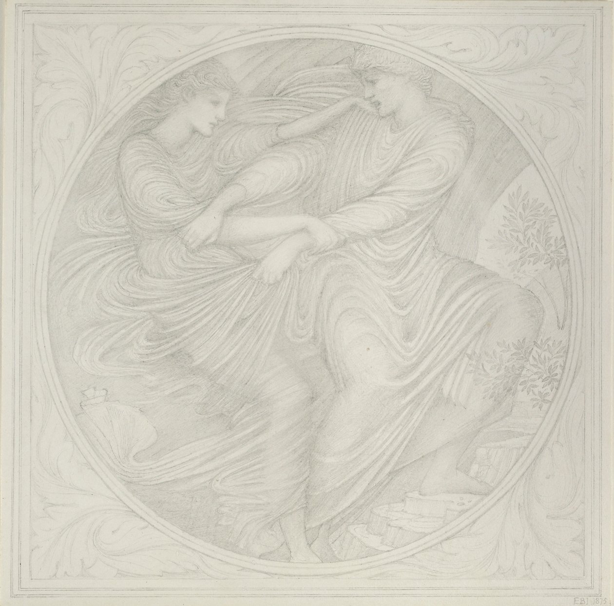 Orfeus ser tilbake, 1872-1875 av Sir Edward Coley Burne Jones