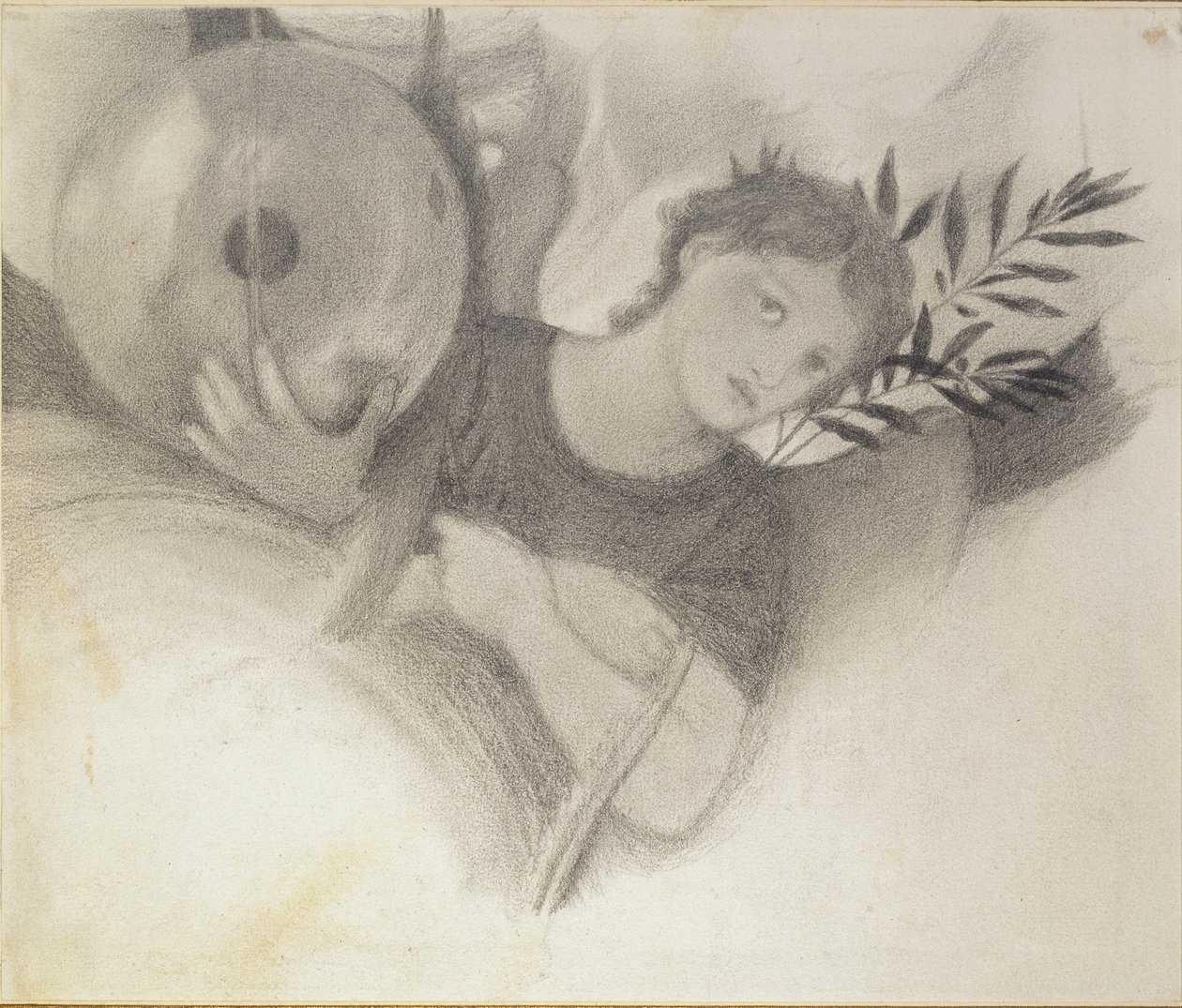 Studer for et hode i The Days of Creation, c1871-1875 av Sir Edward Coley Burne Jones