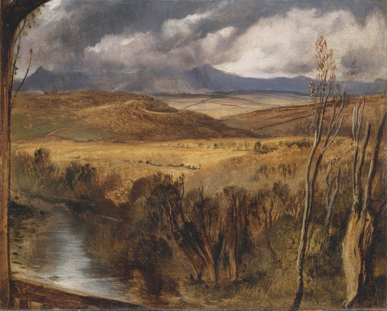 Et høylandslandskap av Sir Edwin Henry Landseer