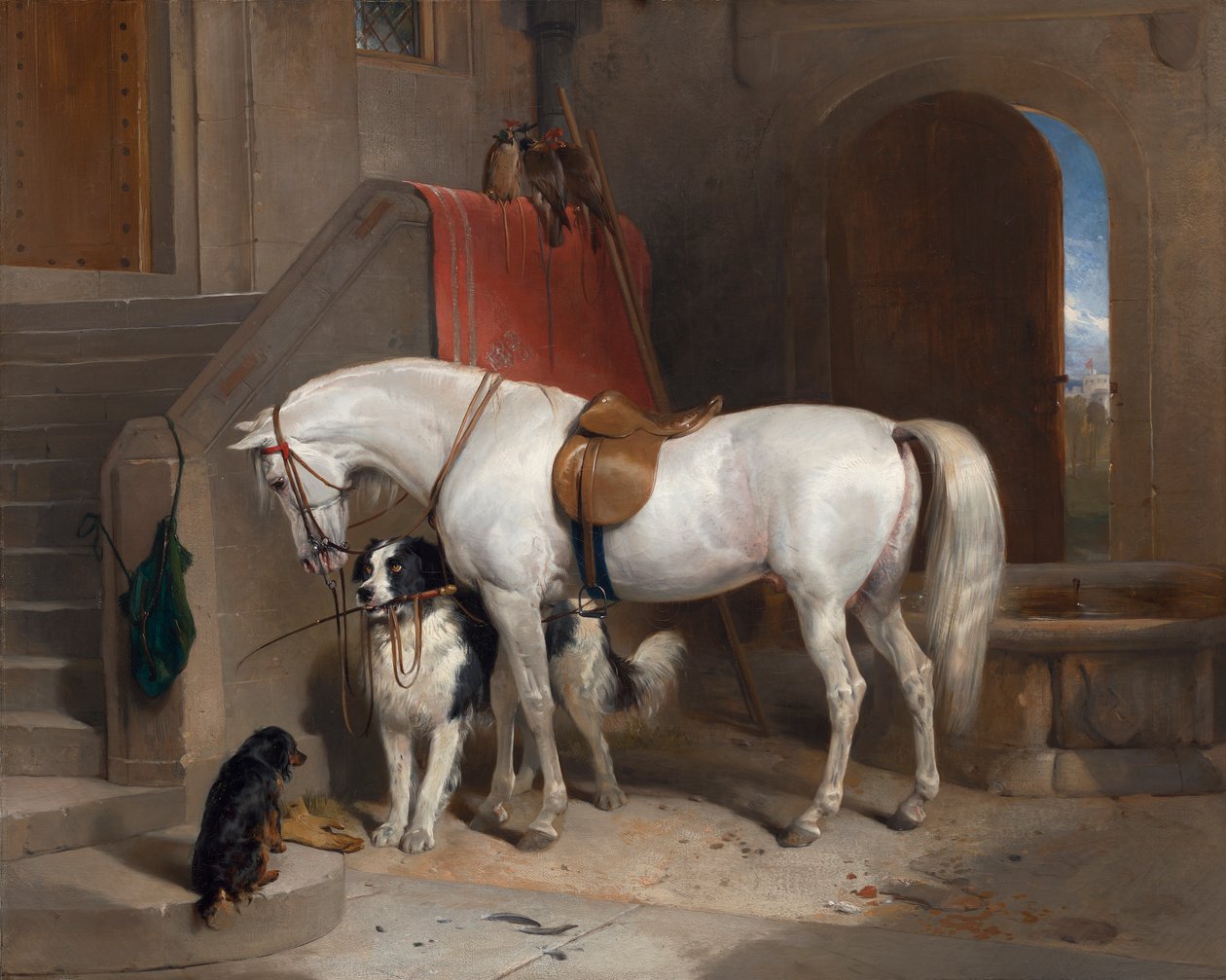 Favoritter, eiendommen til HKH Prins George av Cambridge [1835, Royal Academy of Arts, London, utstillingskatalog] av Sir Edwin Henry Landseer