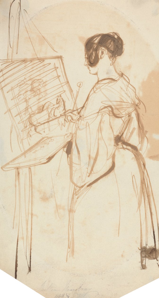 Et damemaleri av Sir Francis Grant