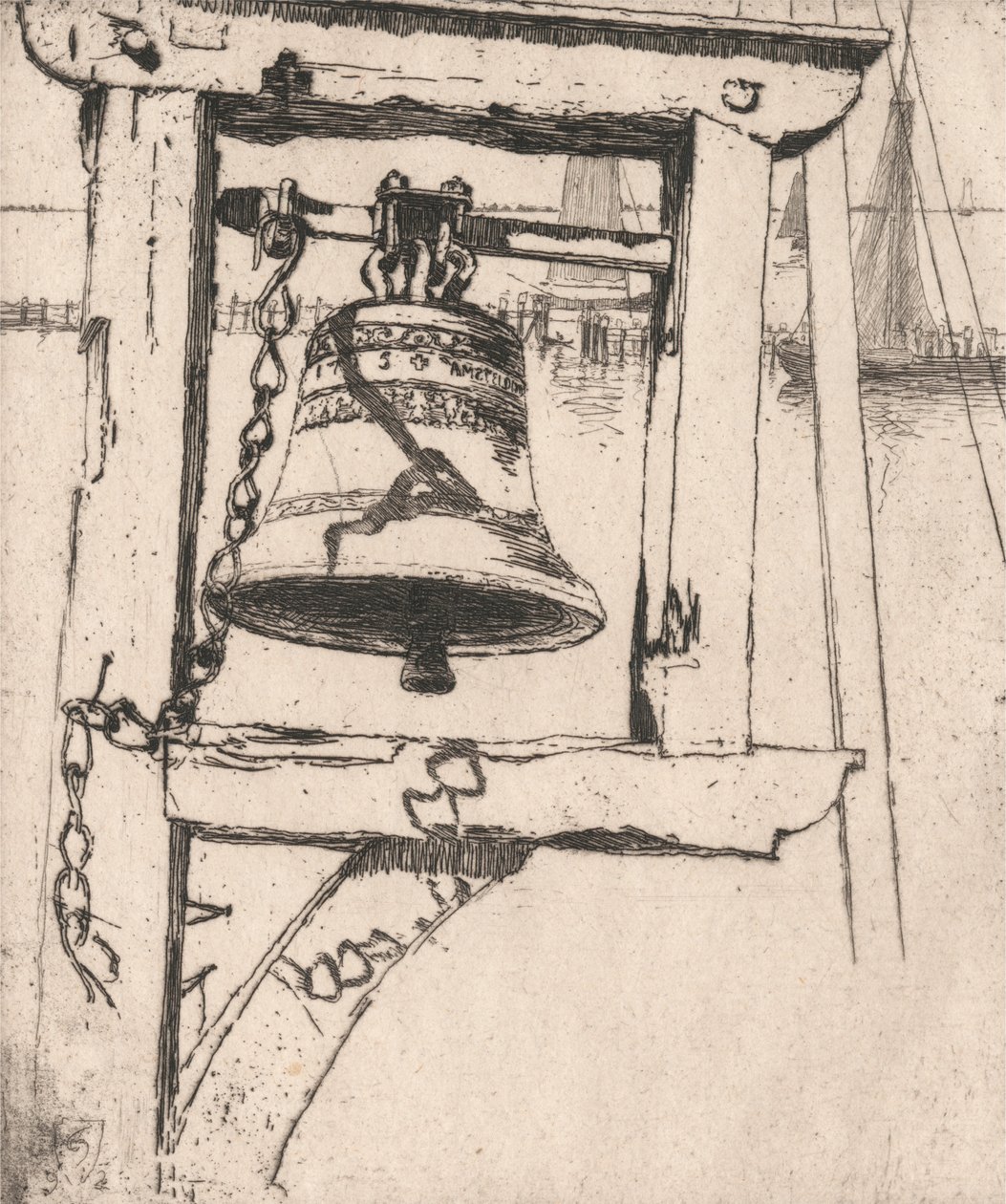 Dike Bell, Volendam av Sir Frank Short