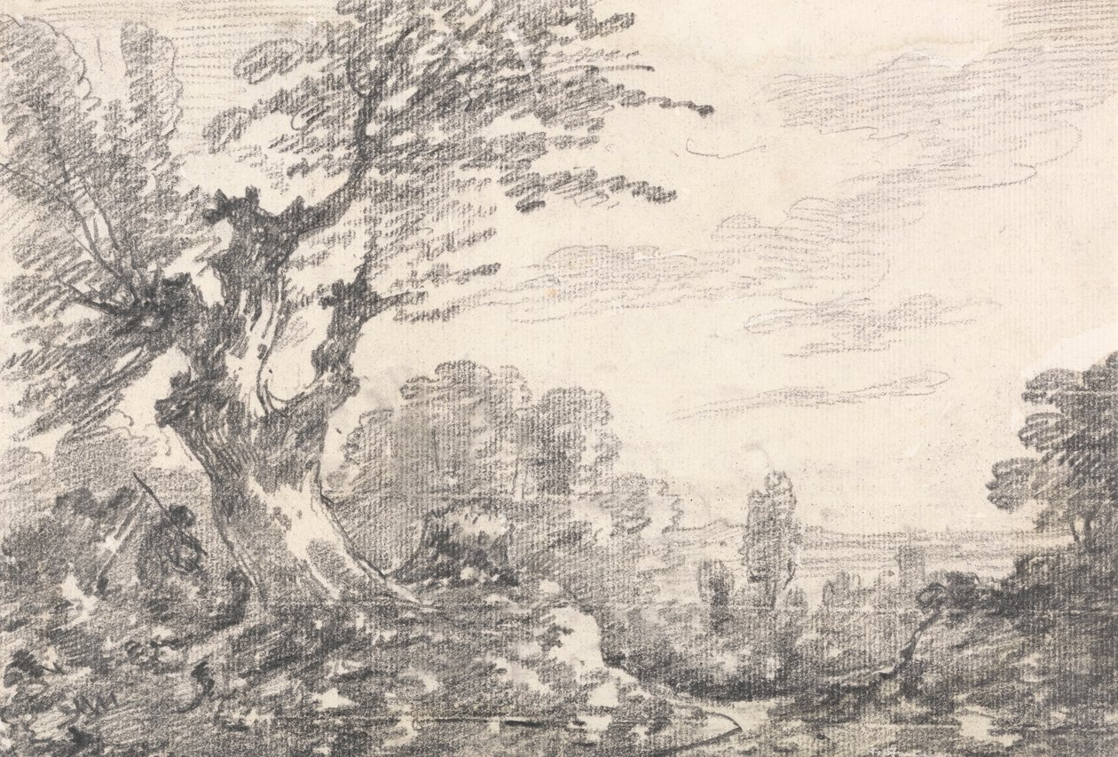 Landskapssammensetning av Sir George Howland Beaumont seventh Baronet