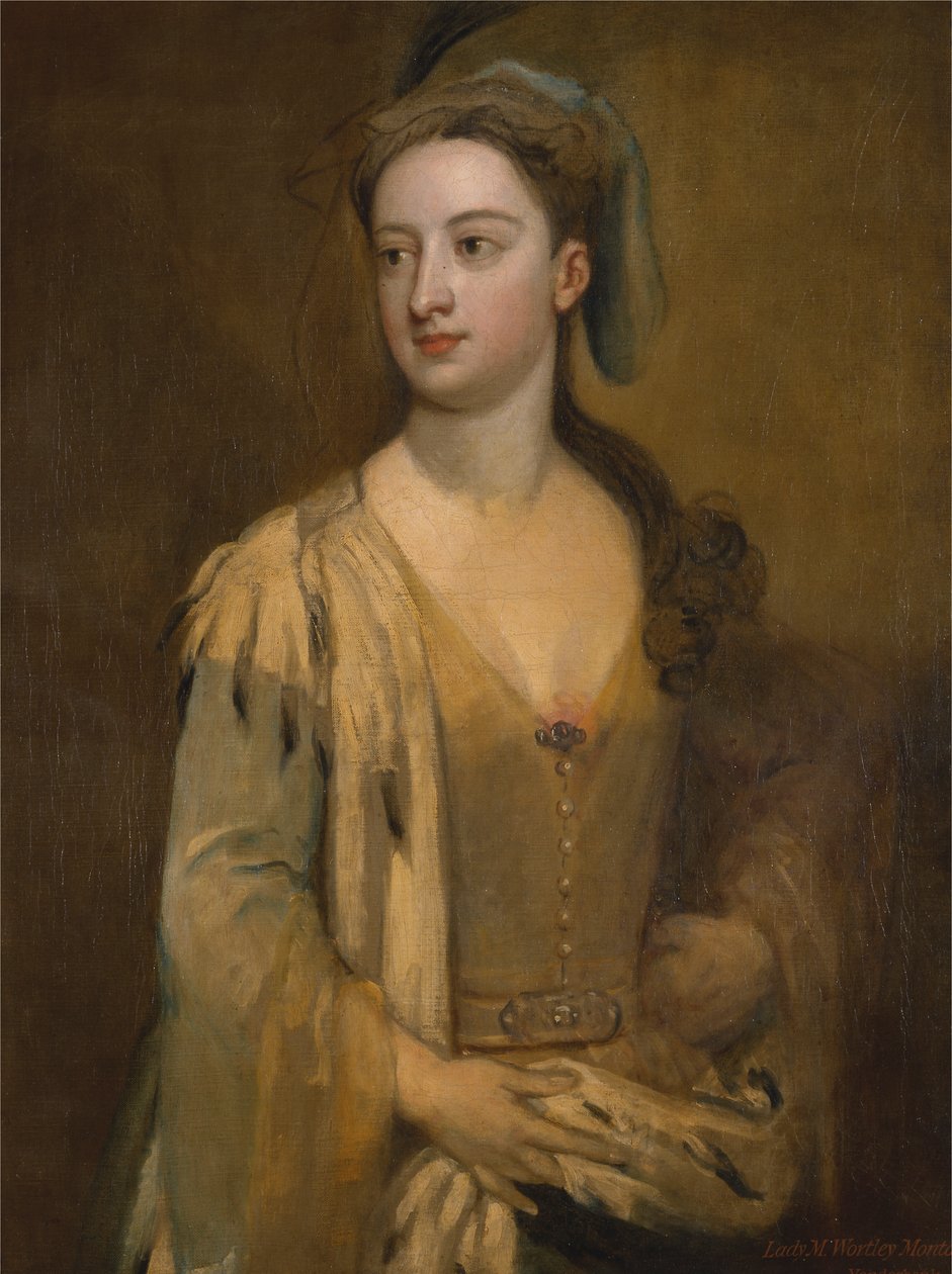 Lady Mary Wortley Montagu av Sir Godfrey Kneller