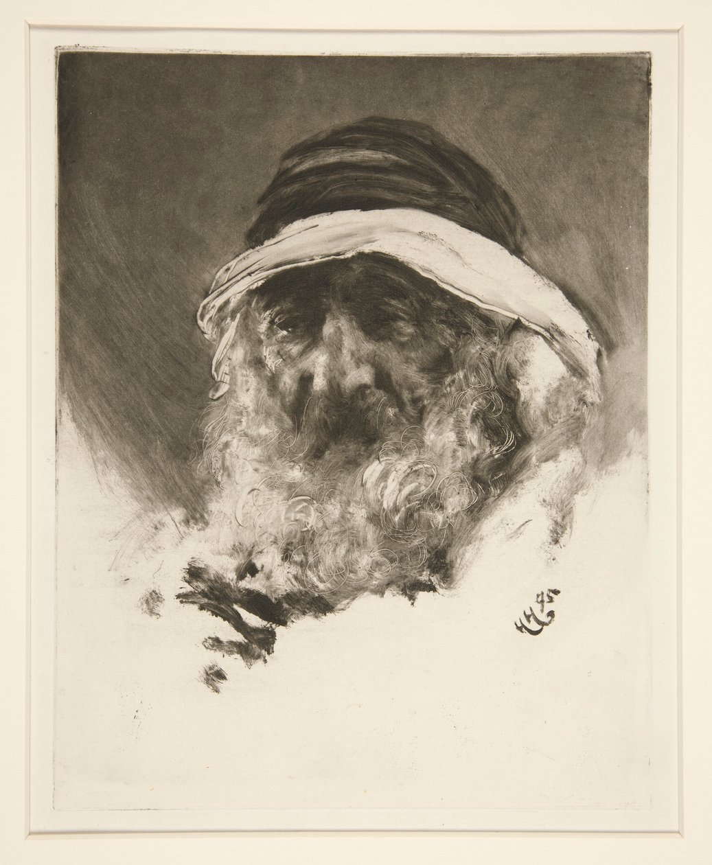 En araber av Sir Hubert von Herkomer
