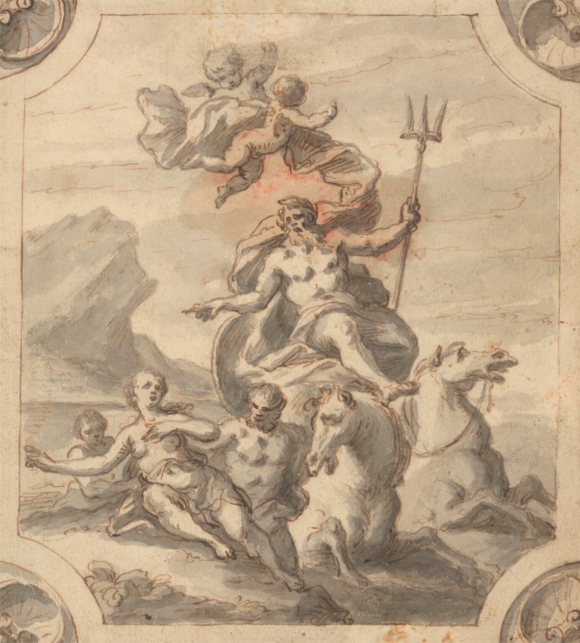Neptun av Sir James Thornhill