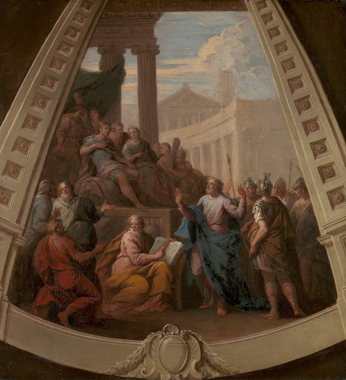 St. Paul før Agrippa av Sir James Thornhill