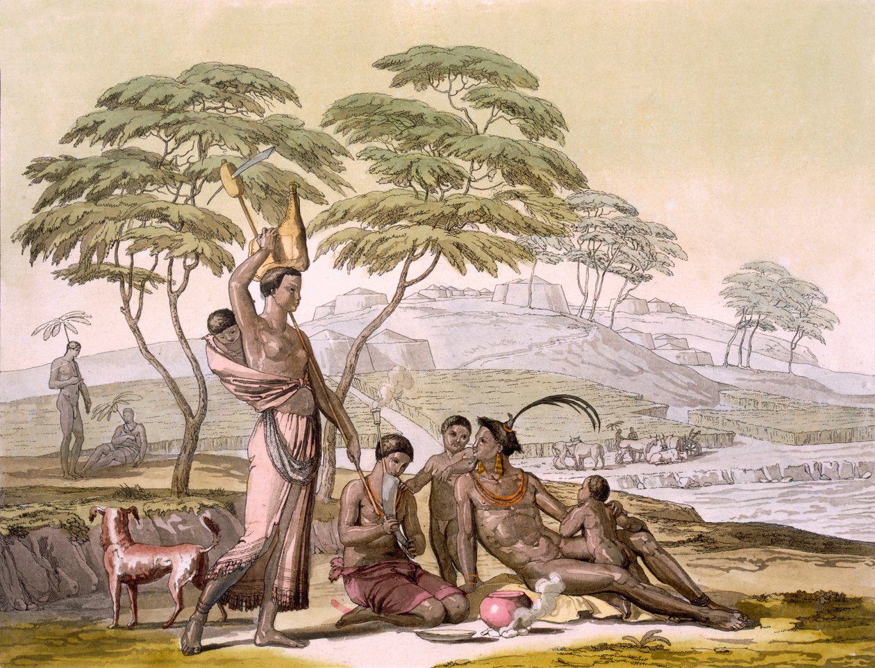 Vol II Sørøstkysten: Cafere nation, c1820-40. av Sir John Barrow