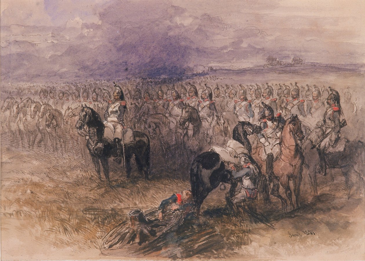 Fransk kavaleri, 1851 av Sir John Gilbert