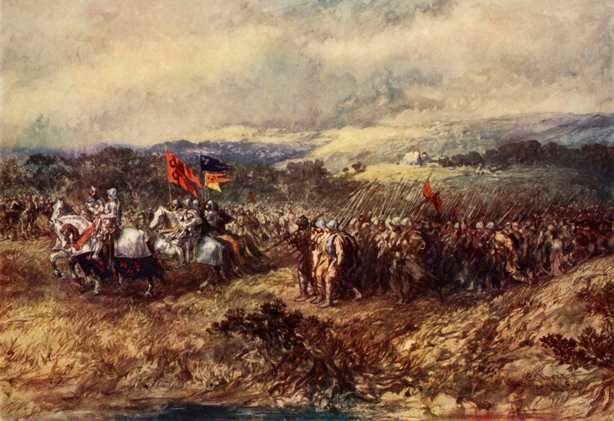 Ivan den grusommes retur til Moskva etter erobringen av Kazan. av Sir John Gilbert