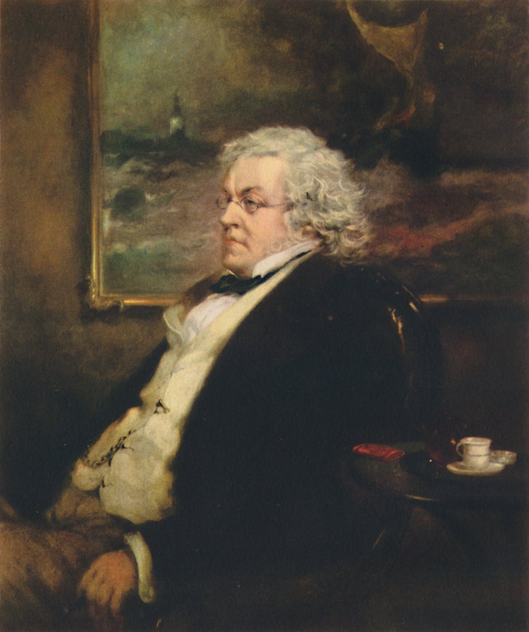 William Makepeace Thackeray 1811-1863, c1850, 1942. av Sir John Gilbert