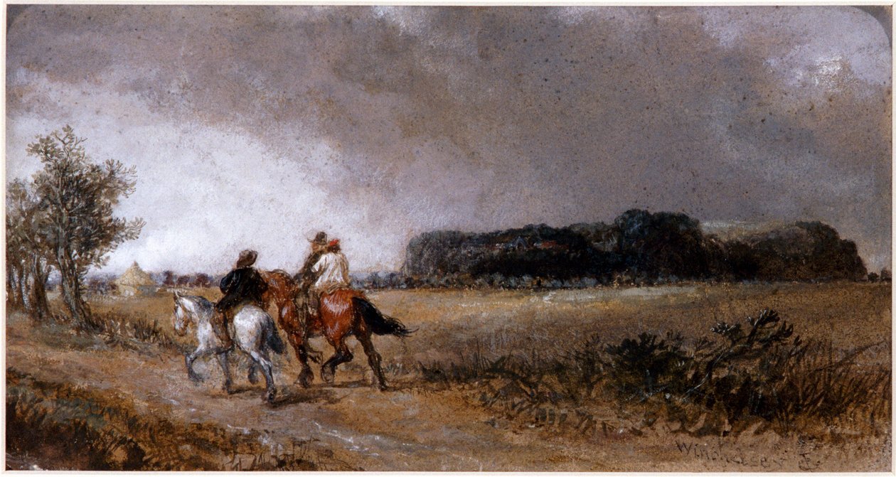 Winchelsea, East Sussex, 1865 av Sir John Gilbert