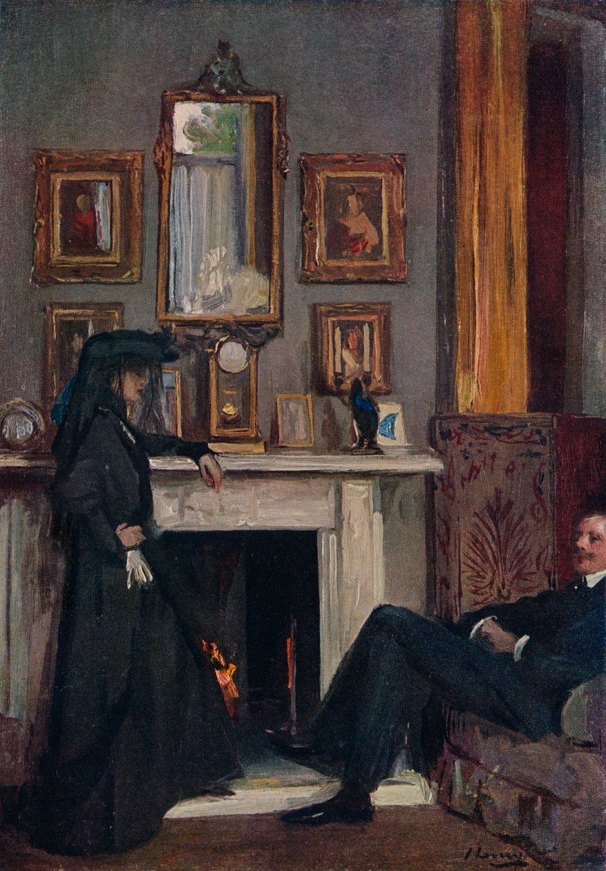 The Grey Drawing Room, Tanger, 1911, 1914 av Sir John Lavery