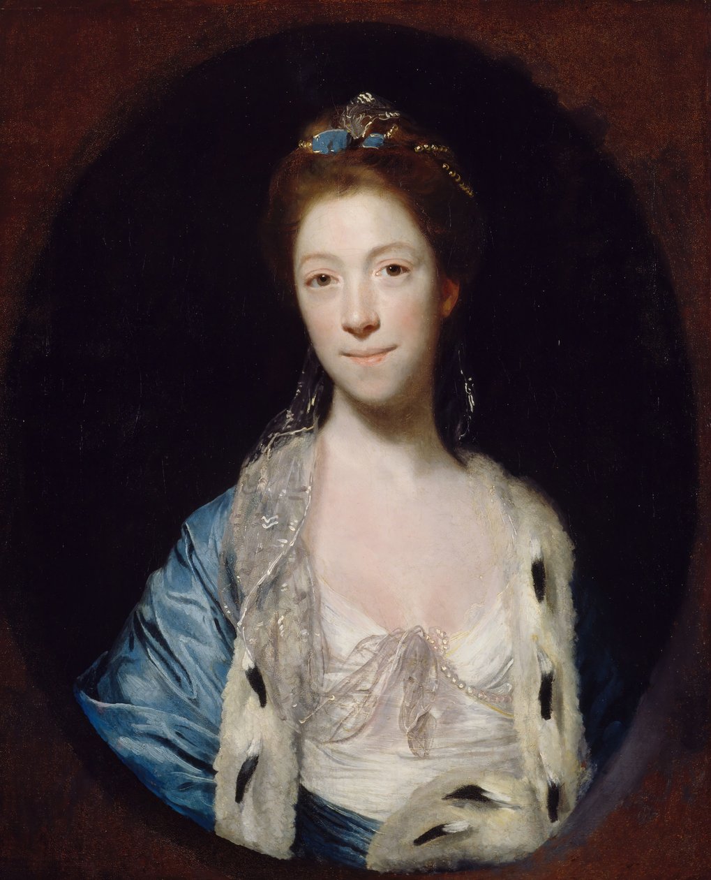 Portrett av fru Luther, 1766. av Sir Joshua Reynolds
