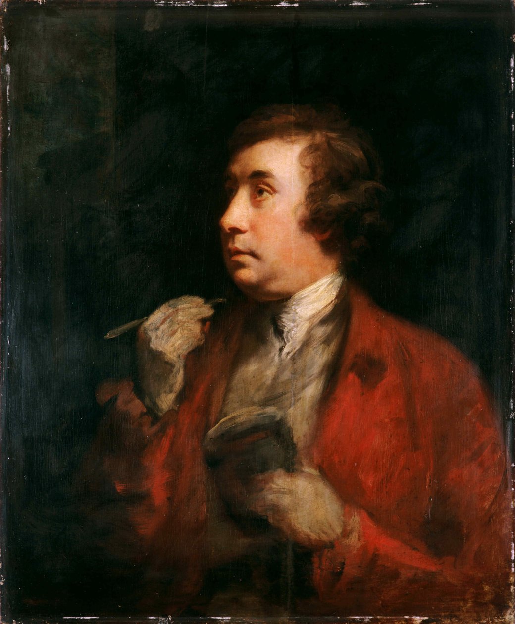 Portrett av Sir William Chambers 1723-1796, ca 1760. av Sir Joshua Reynolds