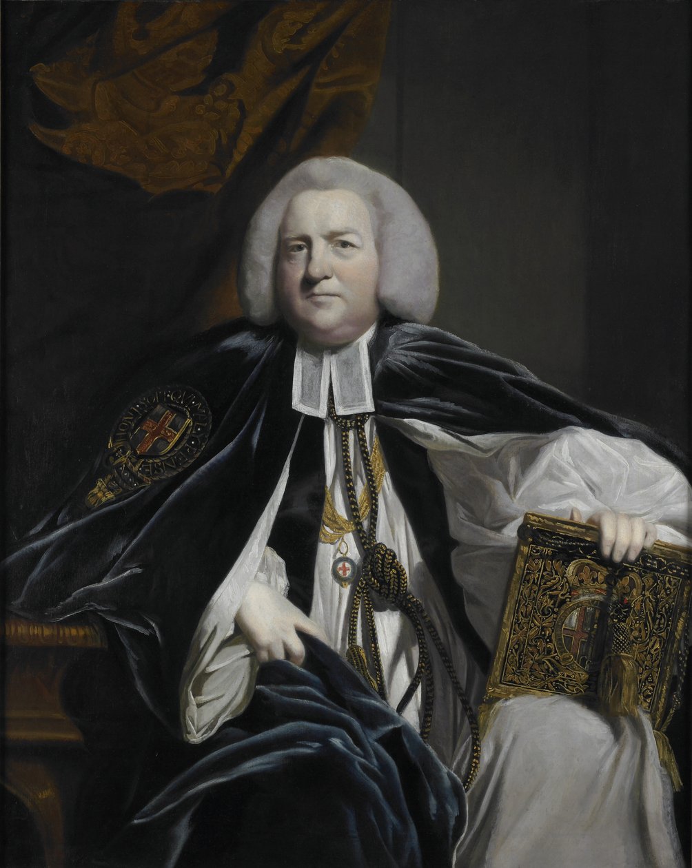 Robert Hay Drummond, D. D. erkebiskop av York og kansler av strømpebåndsordenen av Sir Joshua Reynolds