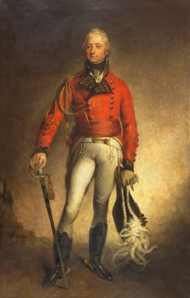 'Sir Thomas Picton 1758-1815', 1812-13. Artister: Sir Thomas Picton, Sir Martin Archer Shee. av Sir Martin Archer Shee