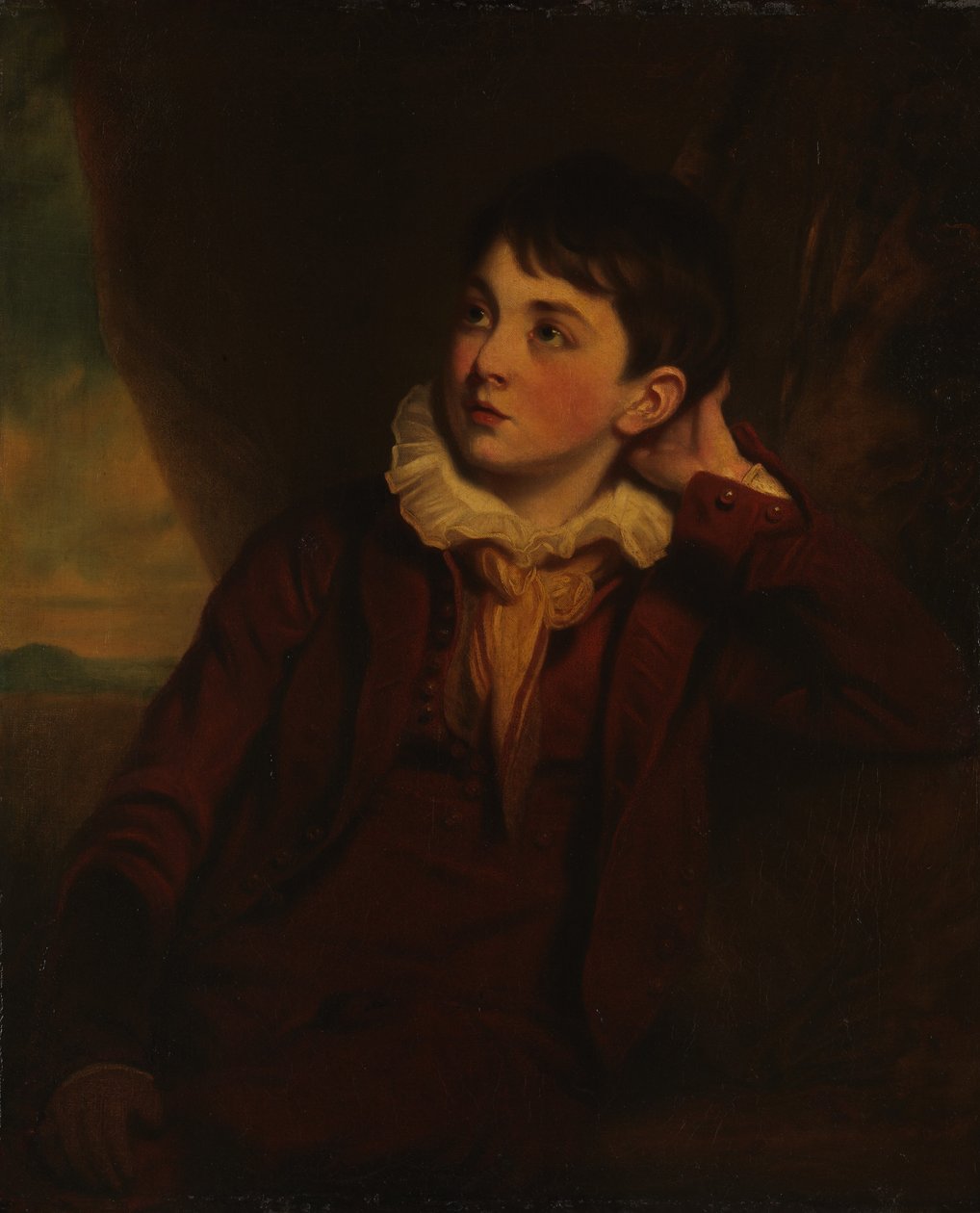 William Archer Shee 1810-1899, kunstnerens sønn, ca. 1820. av Sir Martin Archer Shee