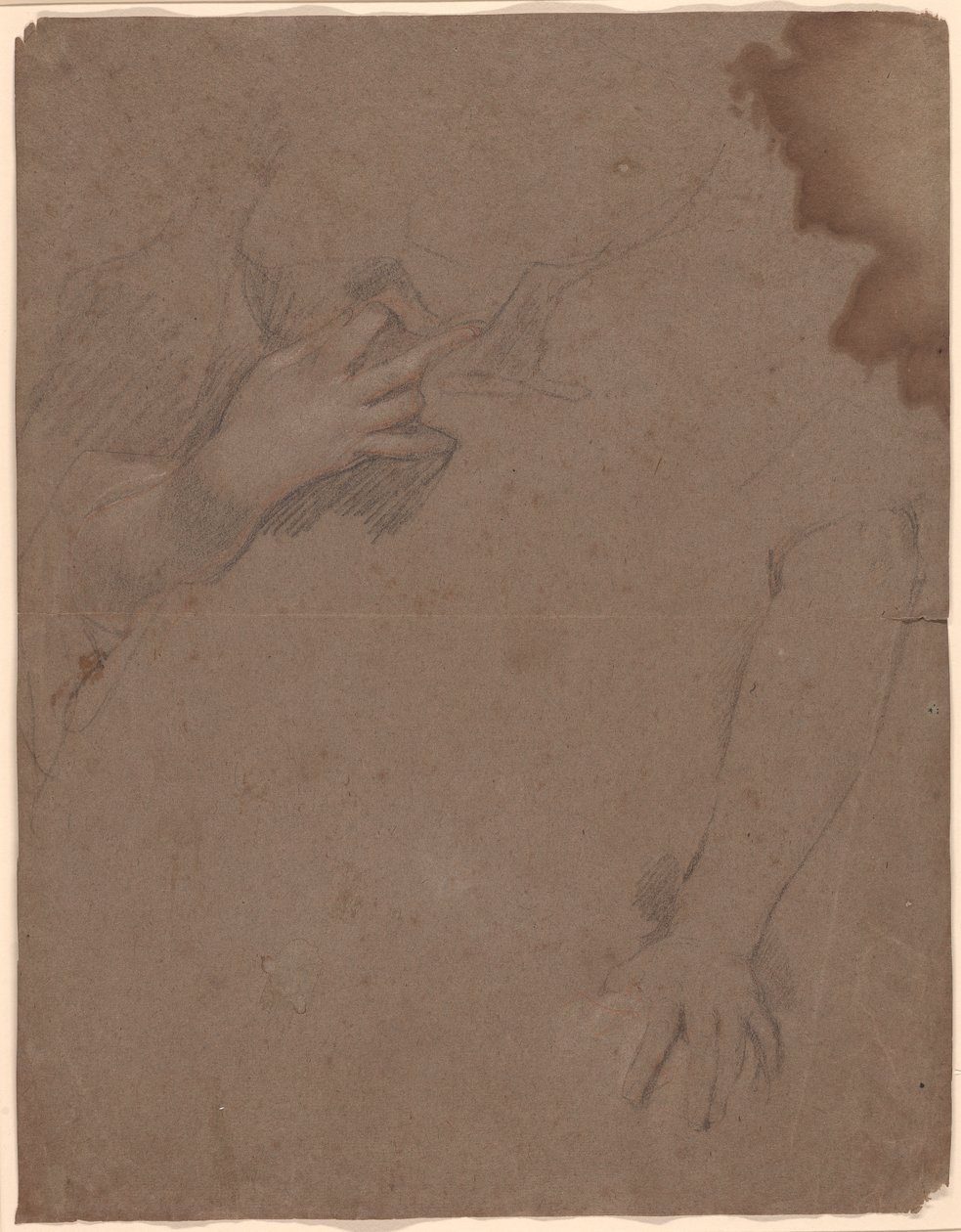 Tegninger av hender av Sir Peter Lely