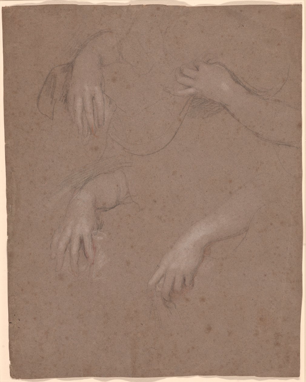 Tegninger av hender av Sir Peter Lely