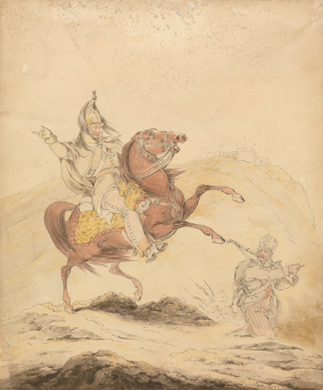 En fransk dragon av Sir Robert Kerr Porter