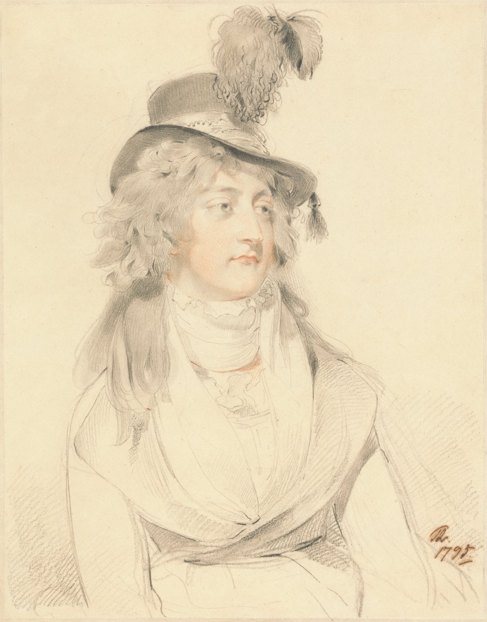 Portrett av frøken Lysons av Sir Thomas Lawrence