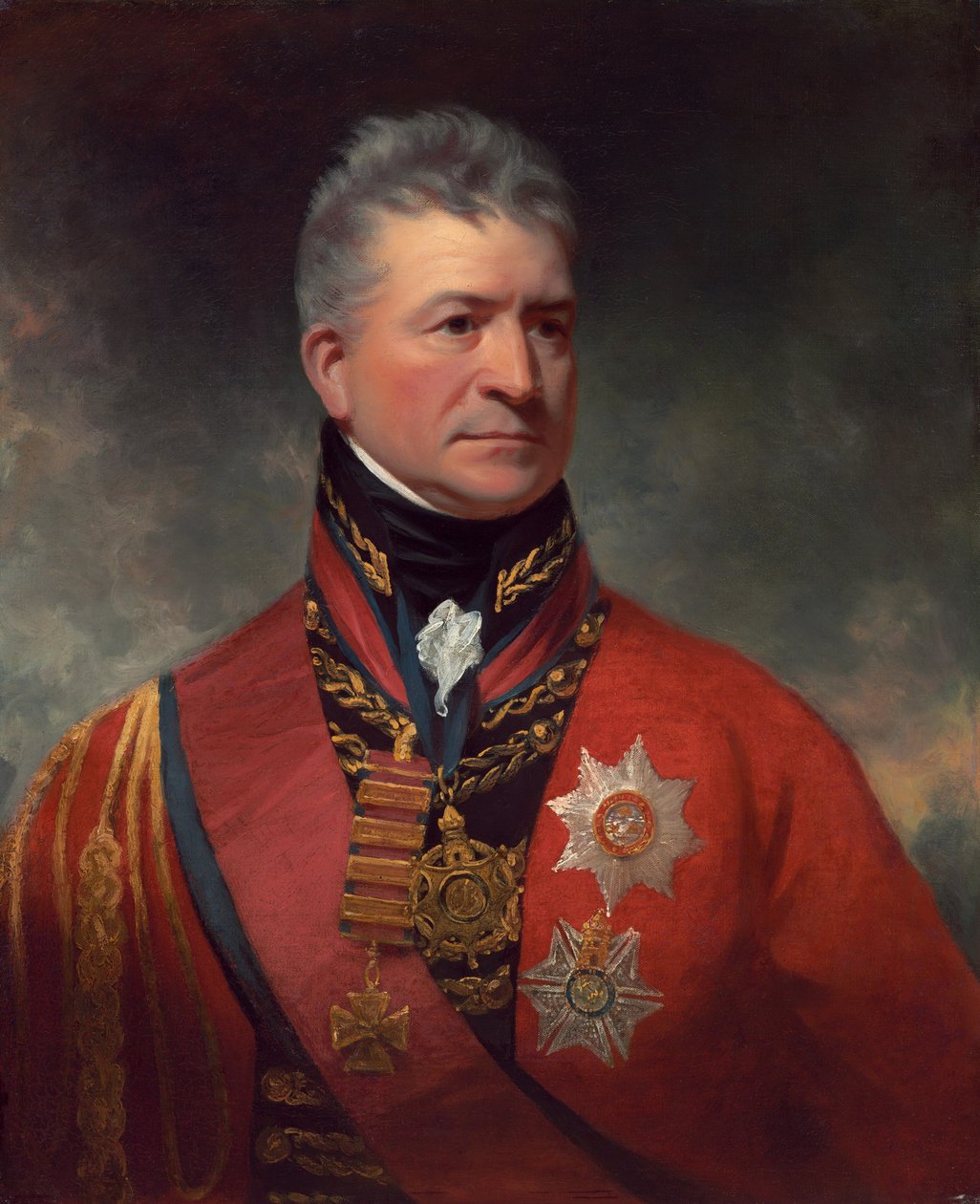 Generalløytnant Sir Thomas Picton av Sir William Beechey