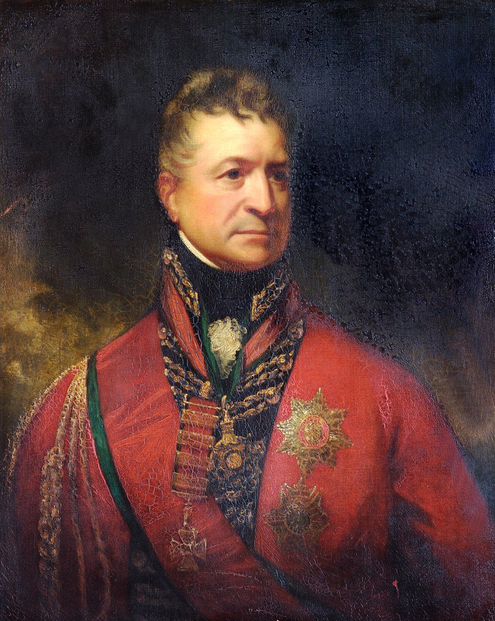 Portrett av generalløytnant Sir Thomas Picton, britisk soldat, c1815. av Sir William Beechey