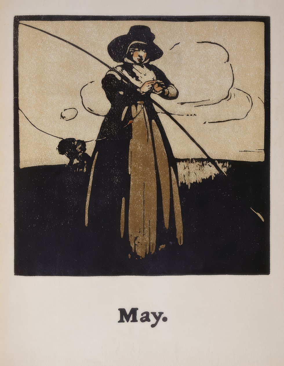 fiske av Sir William Nicholson