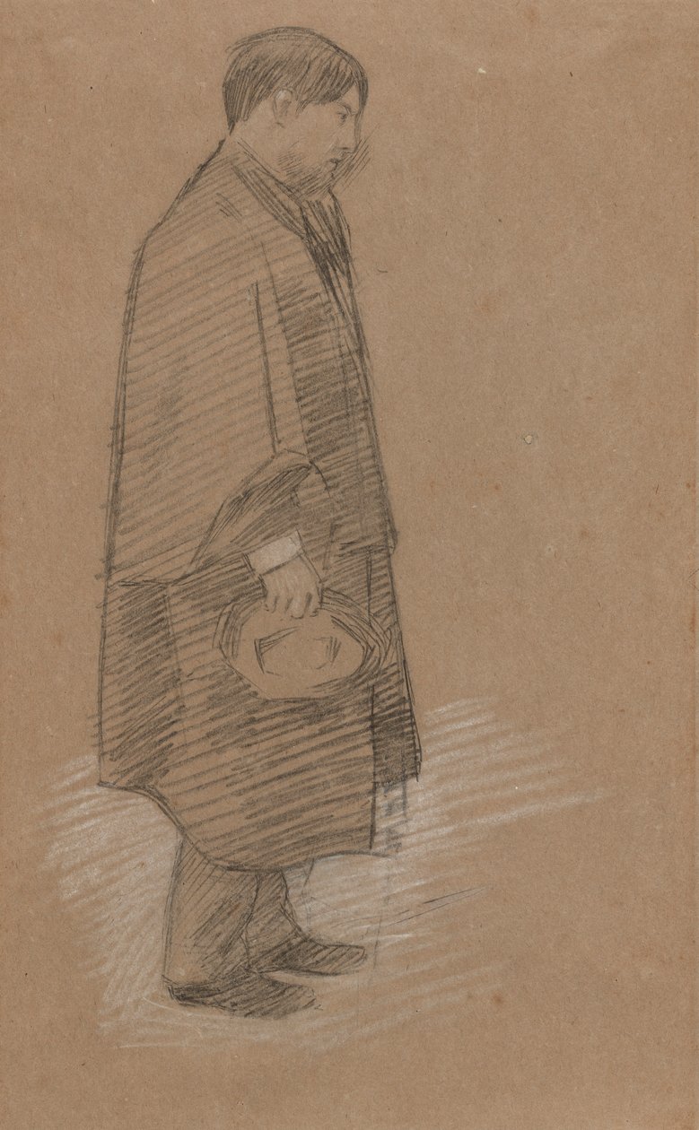 Portrett av en Charles Conder av Sir William Rothenstein