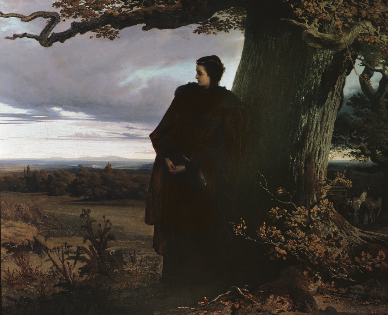 Dronning Isabellas farvel til Transylvania, 1863 av Alexander von Wagner