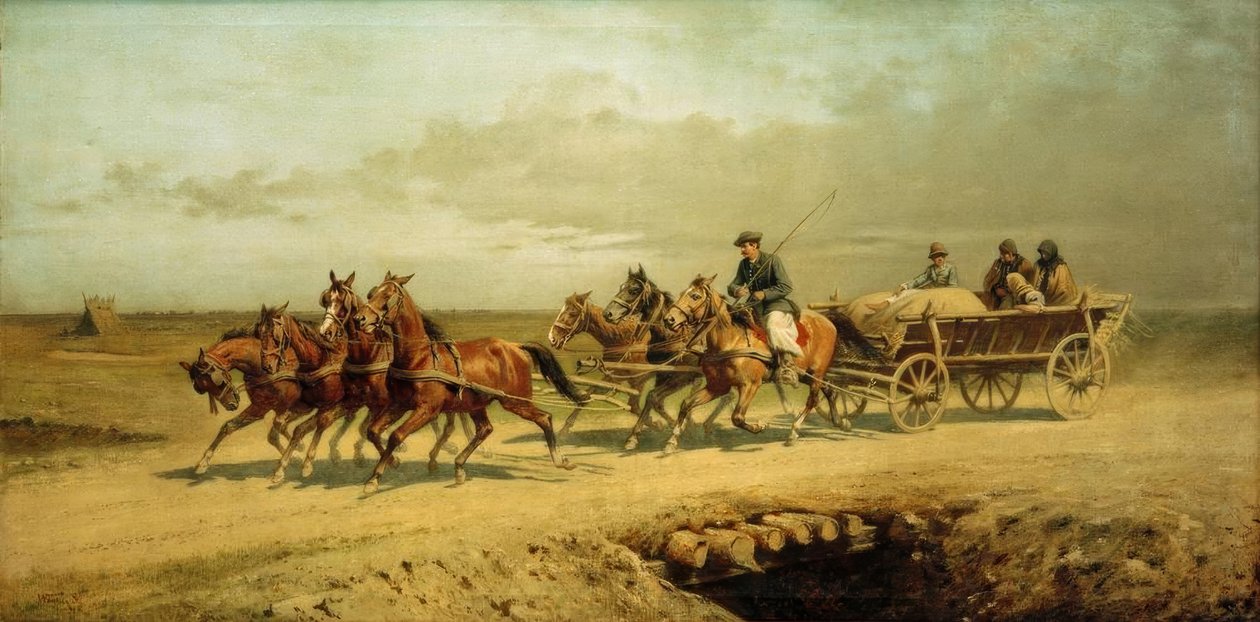 Sju hester i Debrecen av Alexander von Wagner