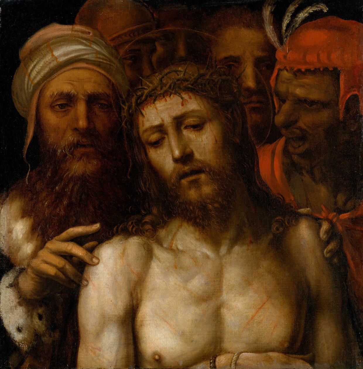 Kristus presentert for folket Ecce Homo, ca. 1540-49. av Sodoma