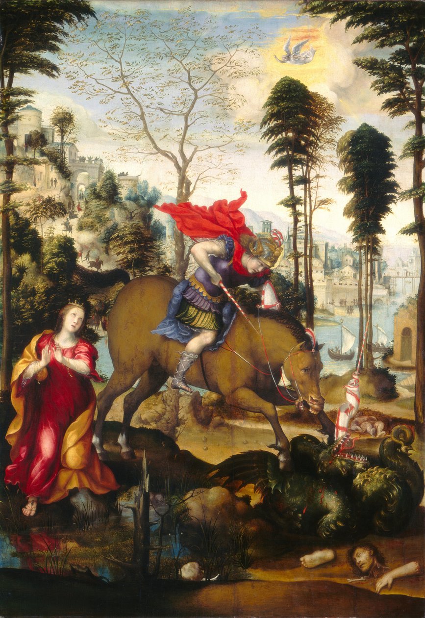 Saint George og dragen av Sodoma