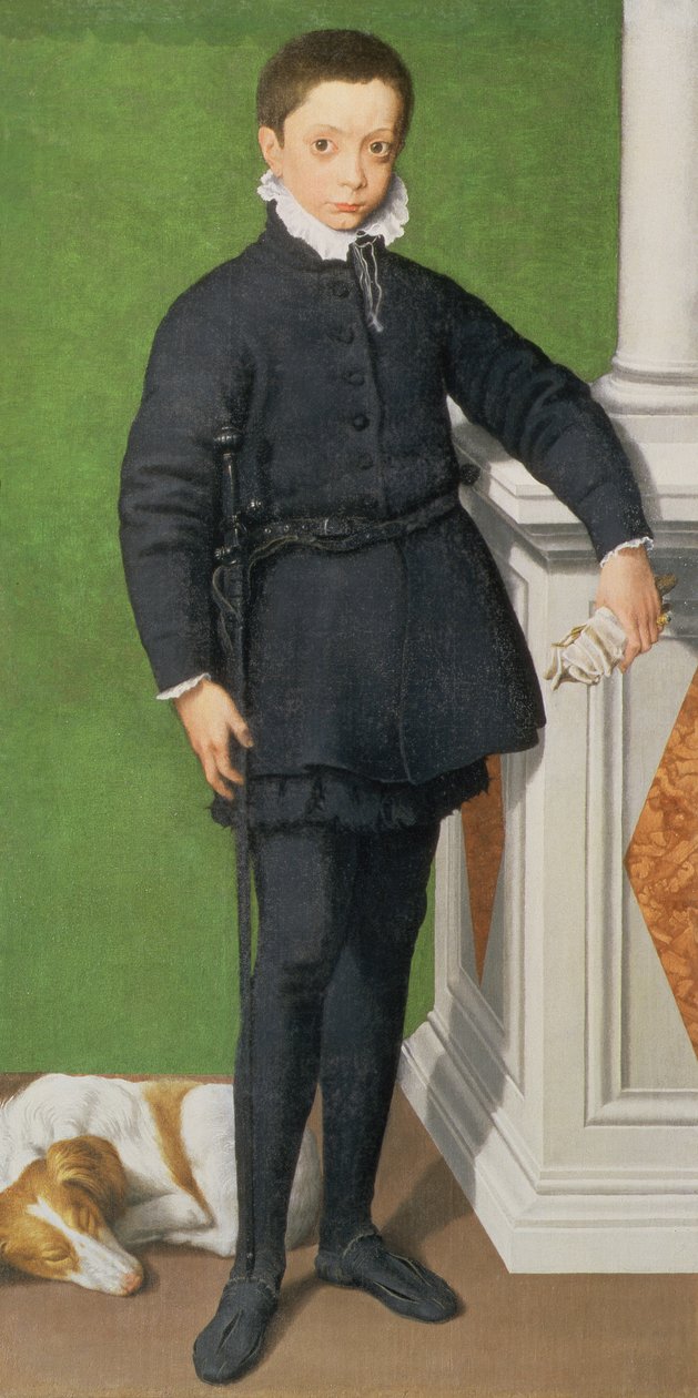 Massimiliano Stampa, markis av Soncino, 1557 av Sofonisba Anguissola