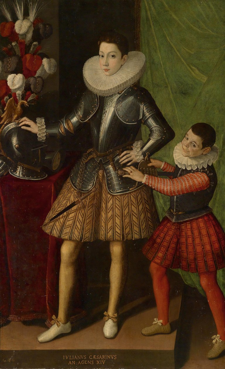 Giuliano Cesarini den yngre 1466-1510, 14 år gammel, ca 1586 av Sofonisba Anguissola