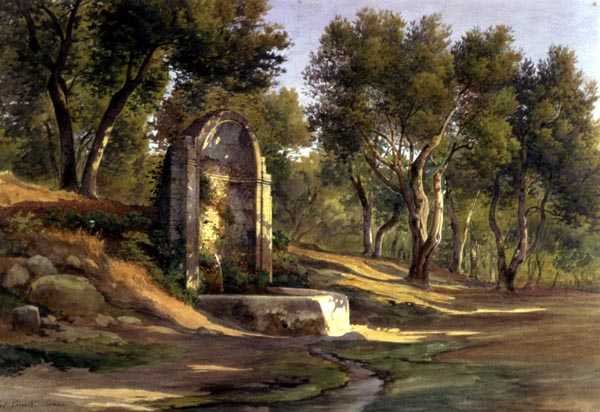 Via Appia Antica i Roma av Solomon Corrodi
