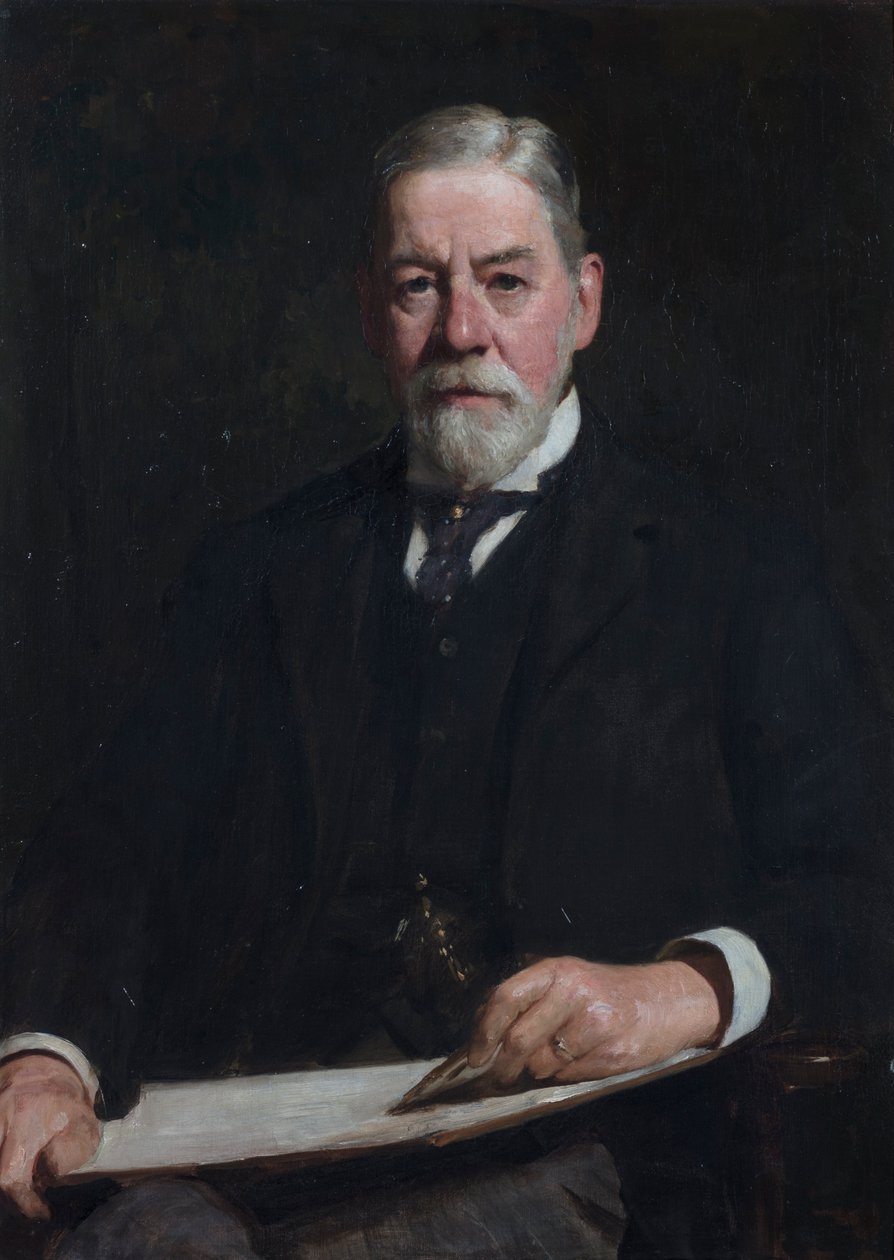 Portrett av Sir Thomas Graham Jackson, ca. 1896 av Solomon Joseph Solomon