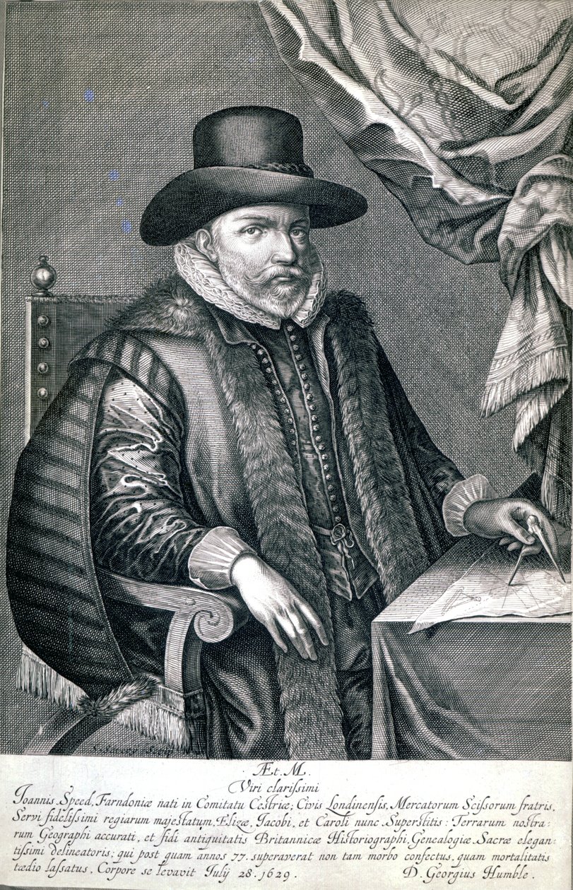 John Speed, utgitt av George Humble, 1632 av Solomon Savery