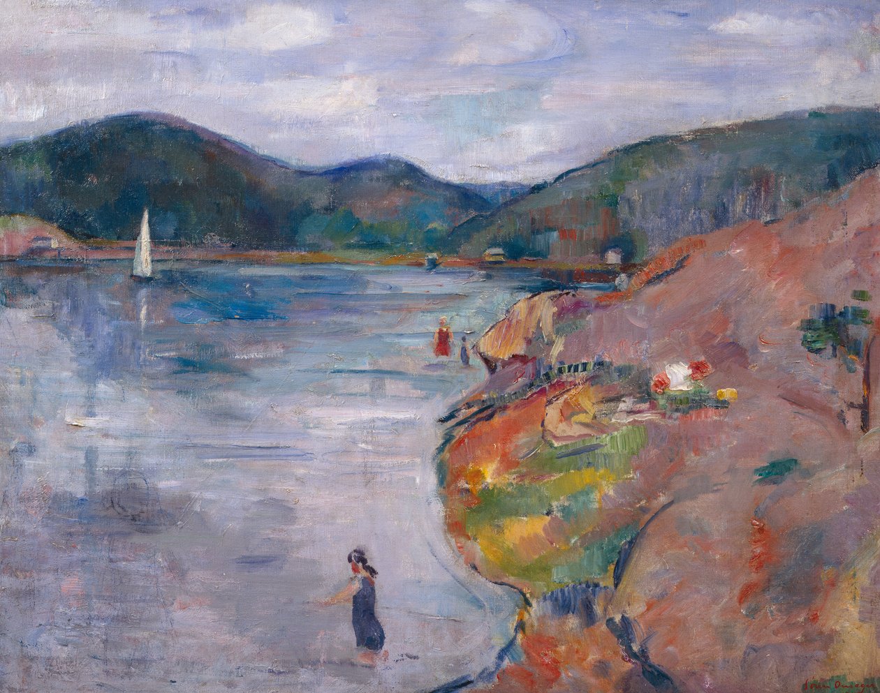 By The Beach (maleri) av Soren Onsager