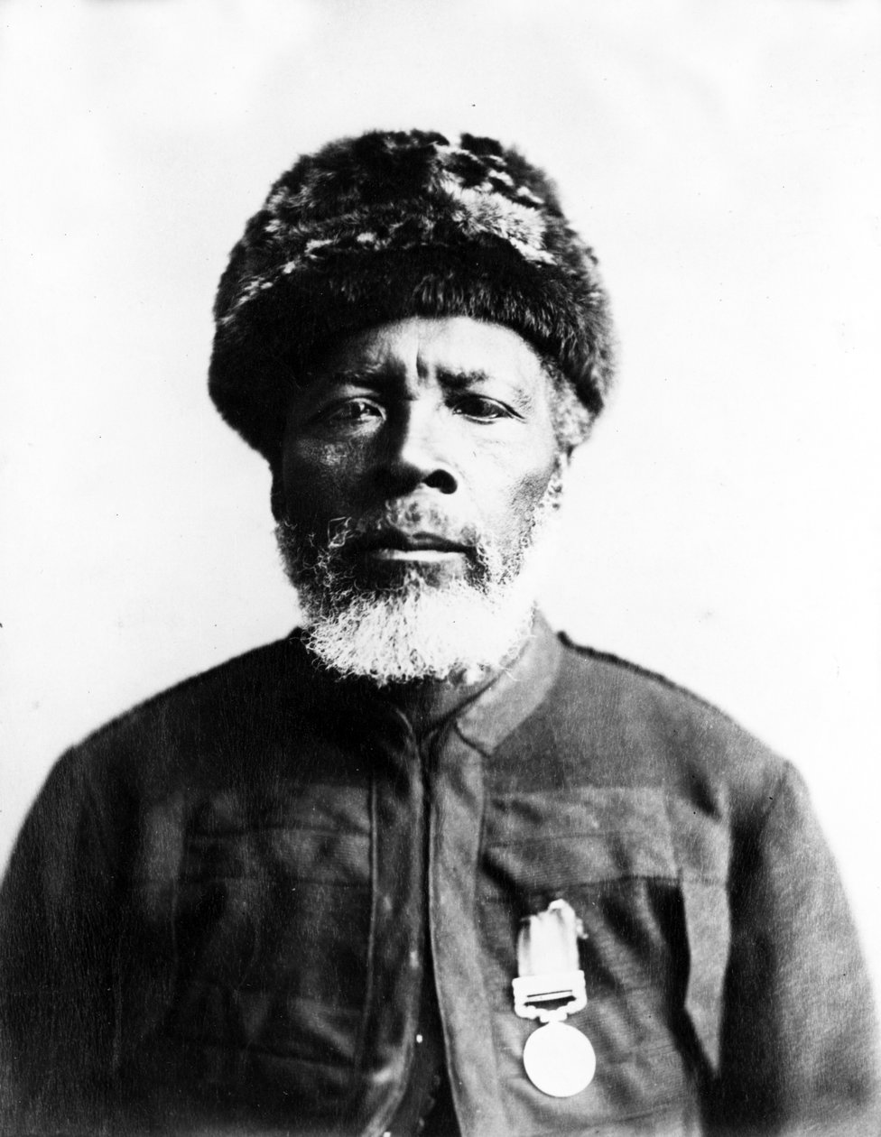 Høvding Inchangi, ca. 1895 av South African Photographer