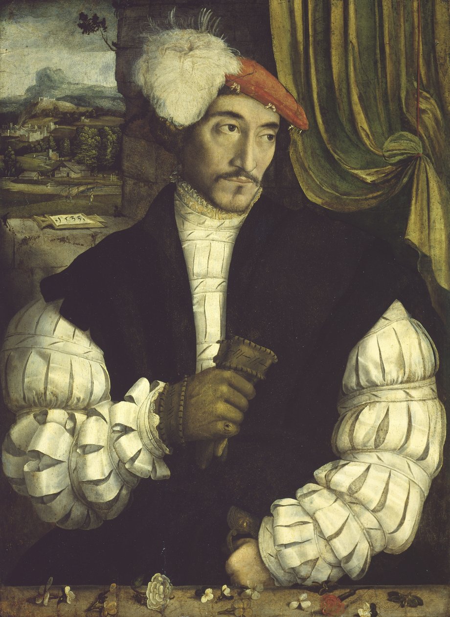 Portrett av en mann, 1533 av South German School