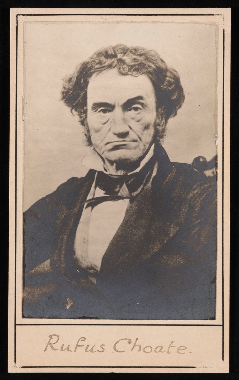 Portrett av Rufus Choate 1799-1859, før 1859. av Southworth and Hawes