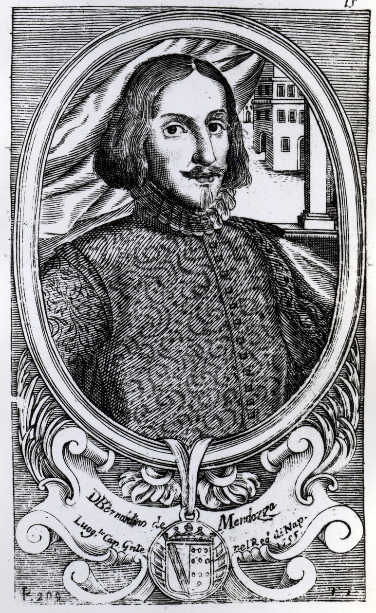 Bernardino de Mendoza, 1595 av Spanish School