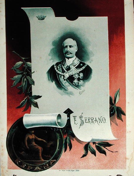 Francisco Serrano Gimenez av Spanish School