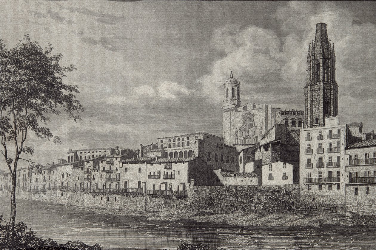 Gerona, Spania, på 1600-tallet av Spanish School