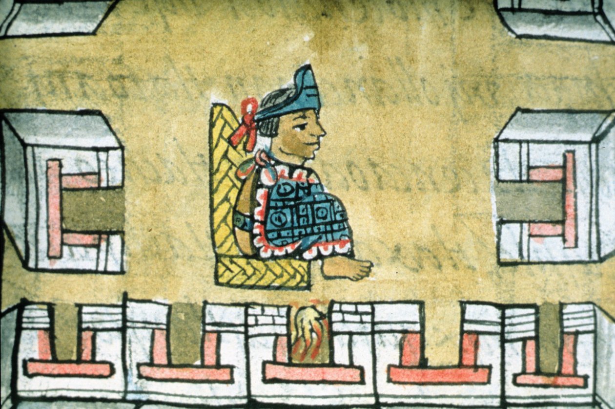 Fru Palat. 218-220 Bok IX Montezuma II (1466-1520), fra 