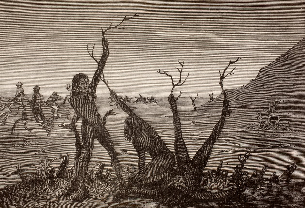 The Tree Men of India på 1800-tallet, fra 
