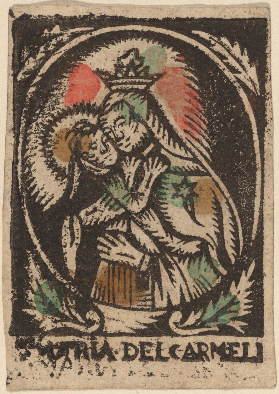 Madonna og barn av Spanish 15th Century