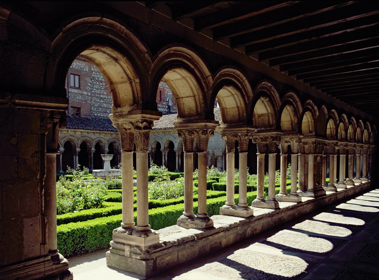 Hagekloster ved Las Huelgas-klosteret, ca. 1180 av Spanish School
